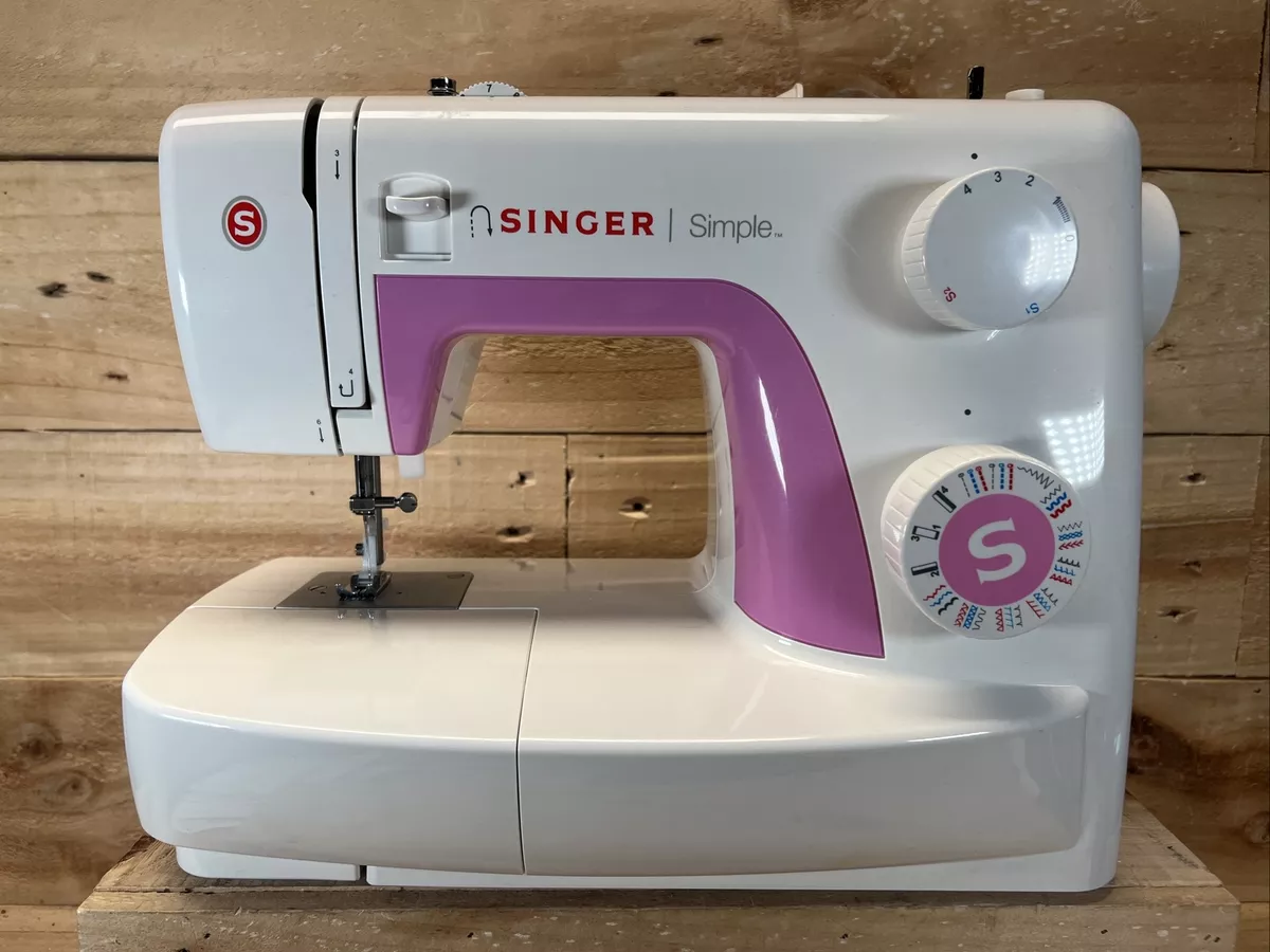 SINGER 3223R Sewing Machine Simple Semiautomatic 23 sewing programs Pink  decorative stitch - AliExpress