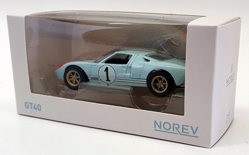 Norev 1/43 Scale Model Car 270568 - Ford GT 40 #1 - Blue - Picture 6 of 6