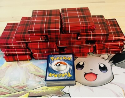 50 pokemon card lot 50 Pokemon Cards TCG Bulk Lot (2019-2025) ~GIFT WRAPPED - Lots of Rare  Holos