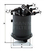 Fuel filter MANN-FILTER WK 939/1
