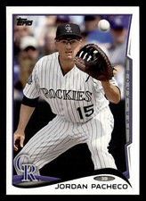 Jordan Pacheco 2014 Topps #513 Colorado Rockies BUY3GET1FREE