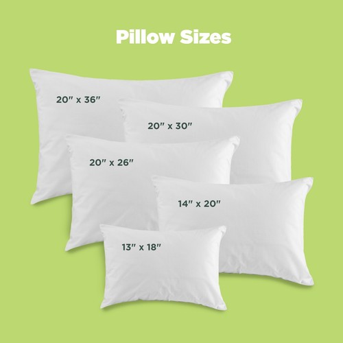 Natural Pillow Cover - Enclosed Sleeve Style Hypoallergenic Bed Pillow Case - Afbeelding 30 van 76