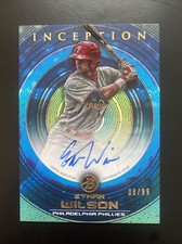 2022 Bowman Inception Baseball Ethan Wilson Auto /99