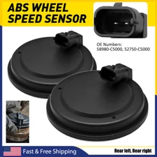 2PCS ABS Rear Left/Right Wheel Speed Sensor for 2016-2020 Kia Sorento EX L LX SX