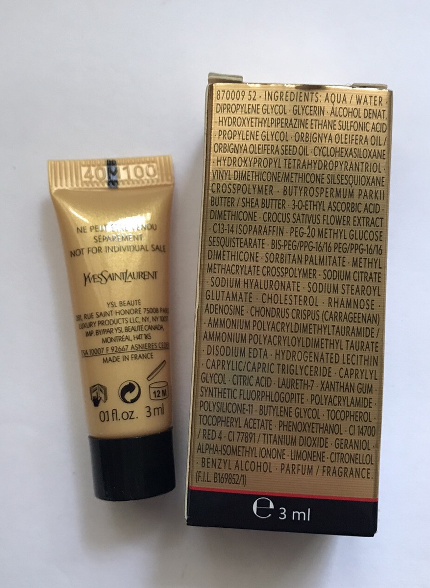 YVES SAINT LAURENT YSL OR ROUGE SOIN GLOBAL D'EXCEPTION SERUM 3 ML