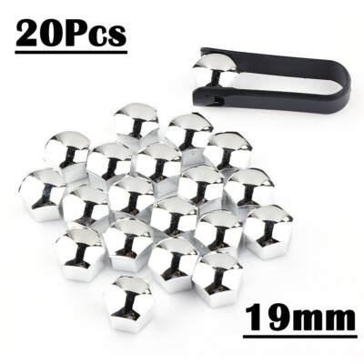 20 Stück Radmutternkappen Für Peugeot 207 CC - A-17mm Kunststoff Abdeckungen