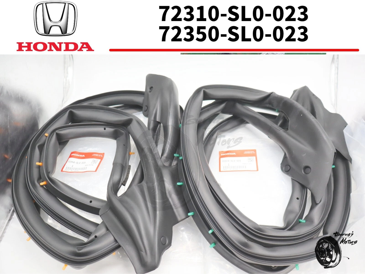 Honda NSX NA1 NA2 ACURA OEM Door Lower Weatherstrip Rubber Rh & Lh