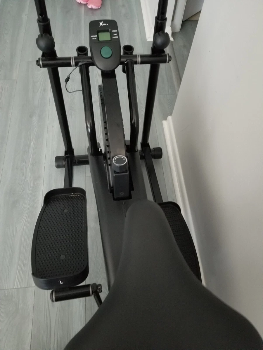 2 in 1 Elliptical Fan Bike Dual Action Cross Trainer Machine Exercise