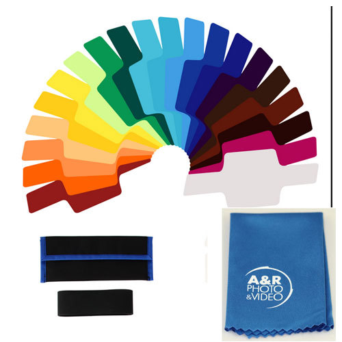 Flash Gels Lighting 20 color Filter kit F Yongnuo YN600EX YN585 YN685