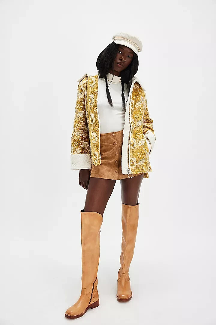 Free People NWT Size XL Statement Golden Hour Sabrina Jacket NEW