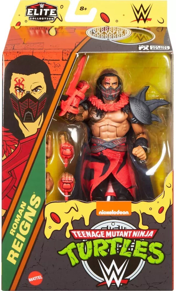 Elite Collection Teenage Mutant Ninja Turtles Roman Reigns Action