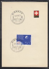 Schweiz Sonder- und Werbestempel,  Sirnach 02.11.63