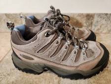 Columbia  Women's Trail Hiking Boots Shoes Size 7  Brown Blue  CUTE      