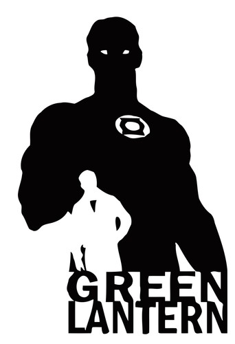 Green Lantern Superheld Held Kinderzimmer Aufkleber Wandbild Sticker Bild - Bild 2 von 4