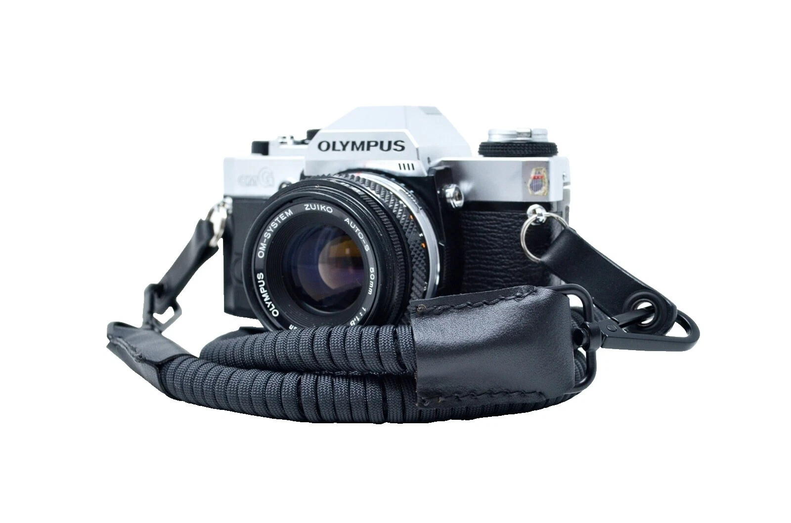 Black Leather Camera Straps & Hand Grips