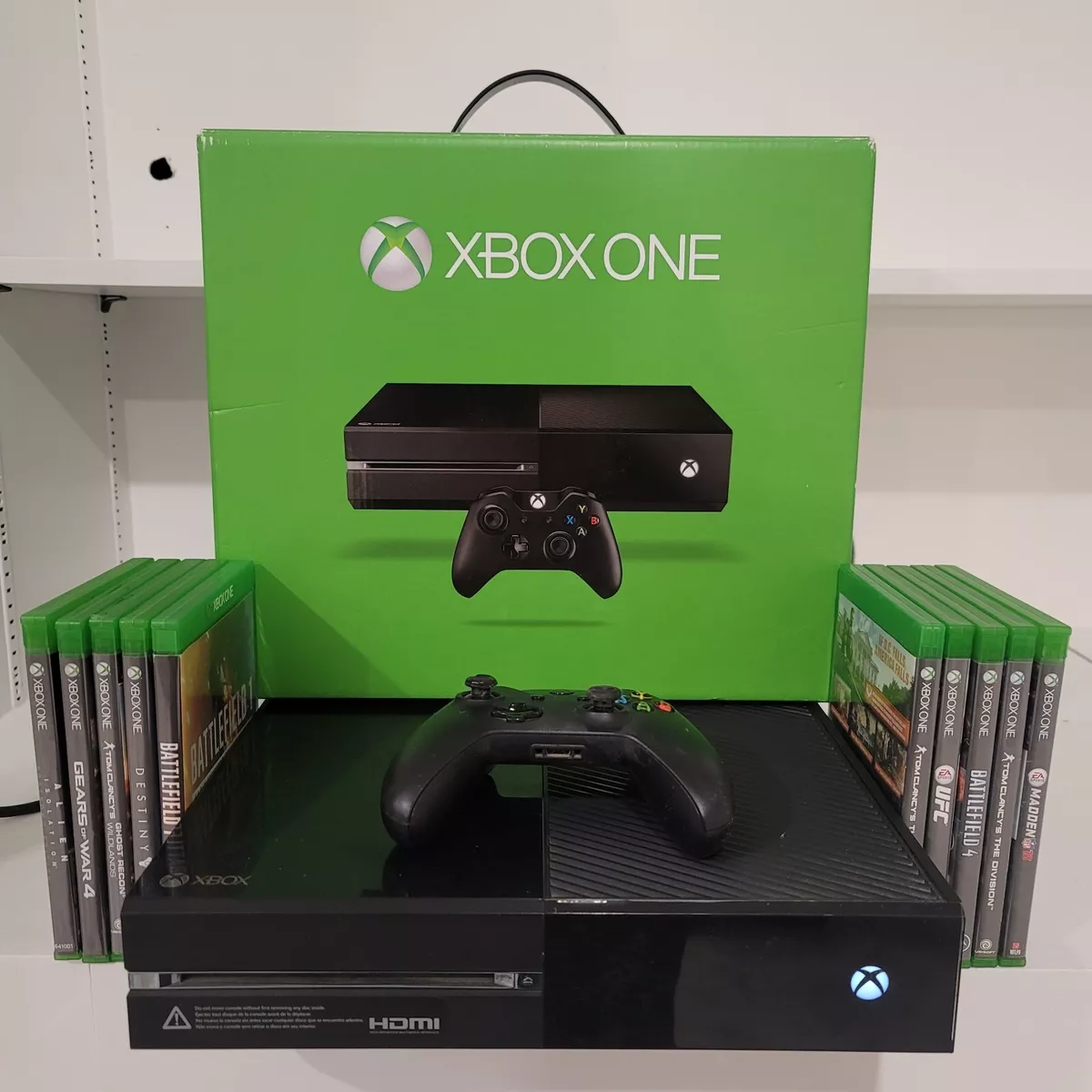 Microsoft Xbox One 500GB Black Gaming Console Manufacturer Refurbished