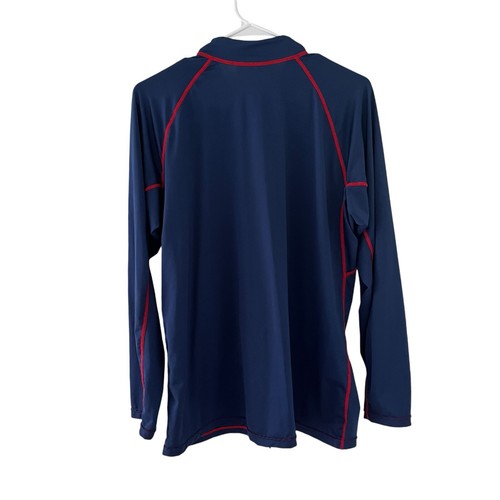 DuckSkinz UV + H2O Armor by SPZ Blue Lightweight Zip-Front Jacket Men's XL - Picture 4 of 7