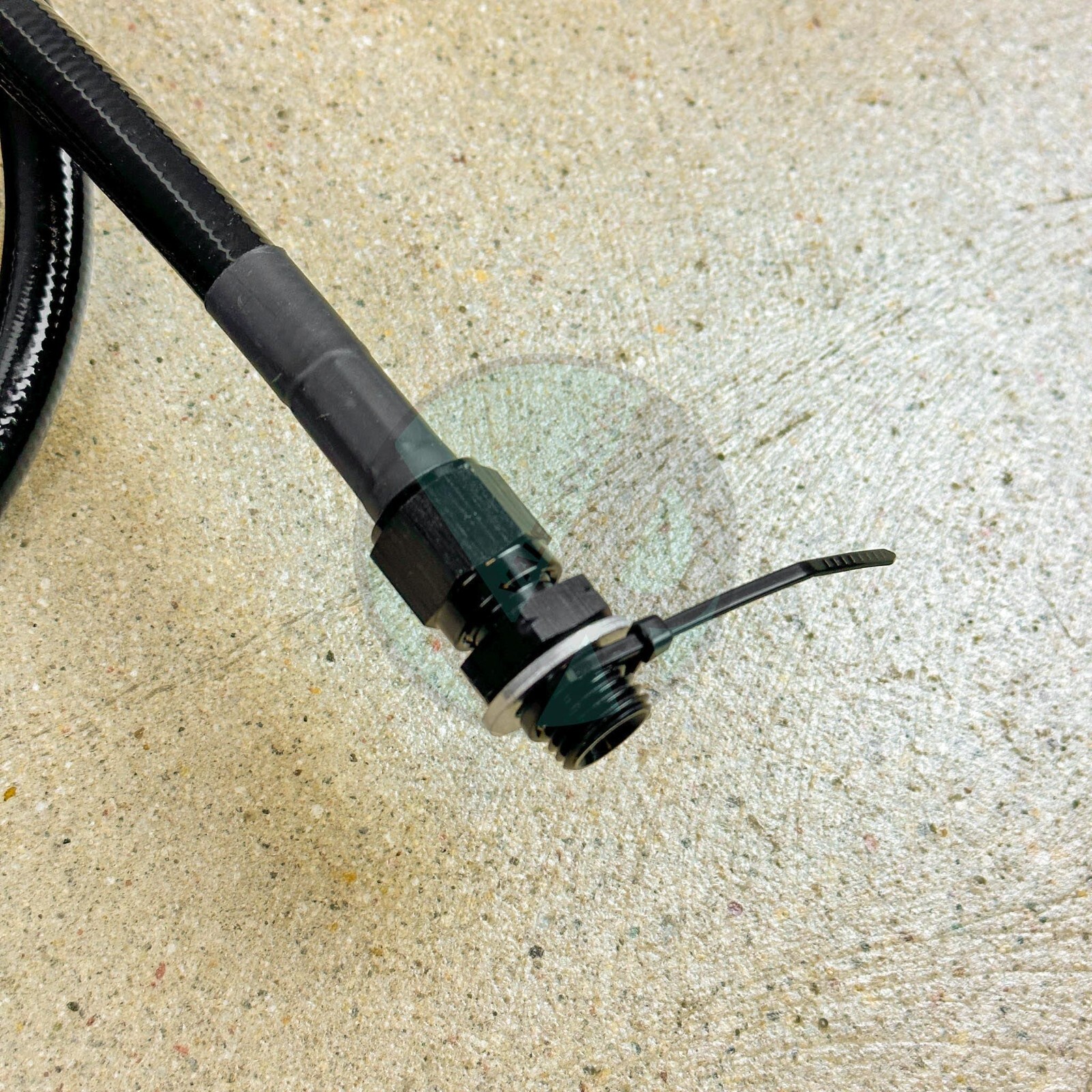 9495 Acura Integra Black Stainless Steel Fuel Feed Line & Rubber