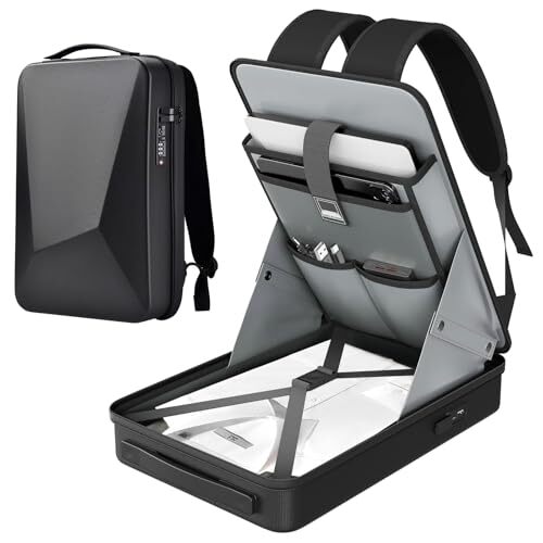 Durable Starlink Mini Storage Backpack with Waterproof Protection, TSA Lock & - Bild 2 von 8
