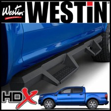 Westin Hdx Drop Nerf Step Bars Fits 2019-2022 Ford Ranger Supercrew Cab Black Westin Hdx Drop Nerf Step Bars Fits 2019-2022 Ford Ranger Supercrew Cab Black