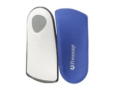 Powerstep SlimTech Three-Fourth Length Unix Orthotic Shoe Insoles Size A  11372