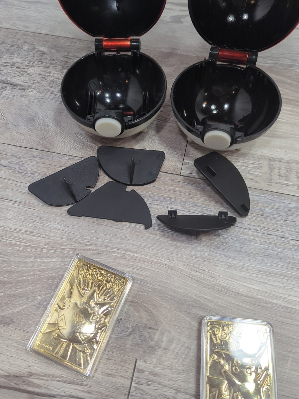 Vintage 1999 Burger King Pokemon 23K Gold Plated Trading Card PIKACHU & Togepi - Picture 10 of 12