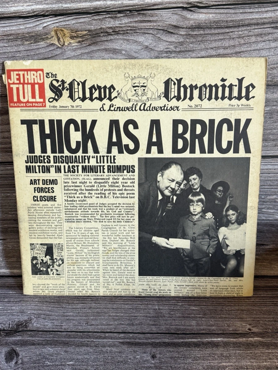 25+ Jethro Tull Thick As A Brick Lp for sale | Updated Oct 2026