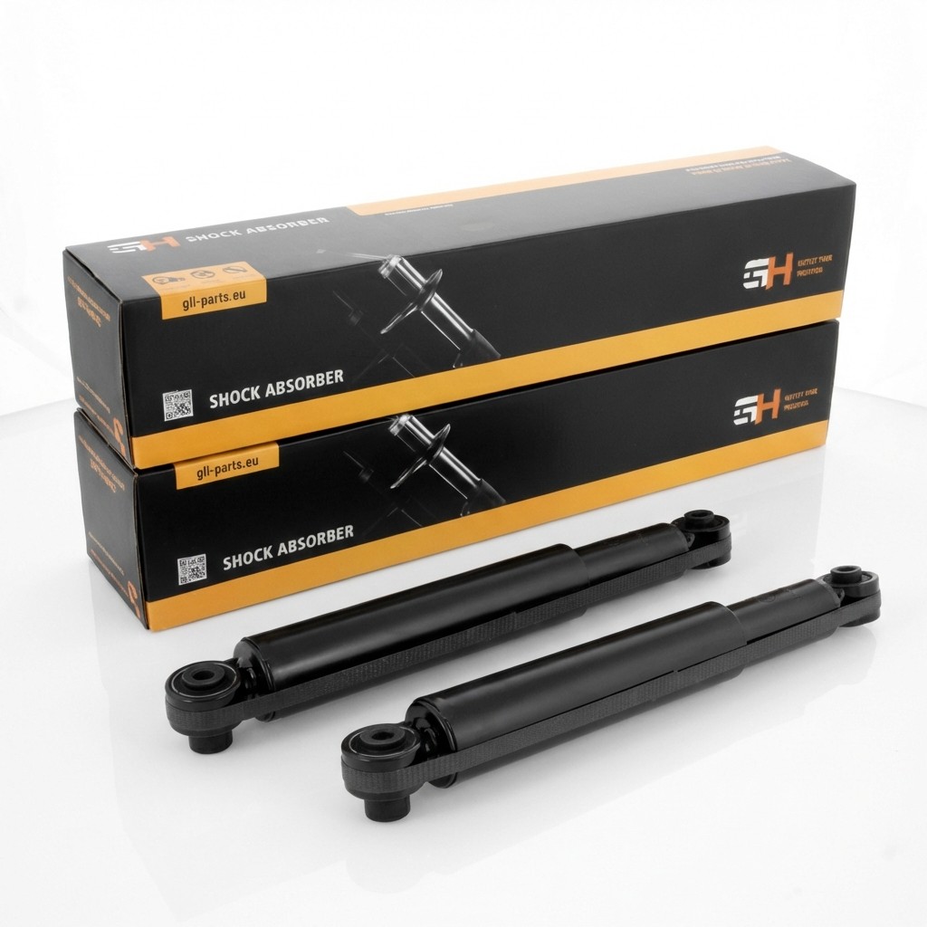 2x Gas Shock Absorbers Rear Right and Left for FIAT DOBLO CARGO (263) 02.2010->