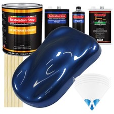 Daytona Blue Metallic Gallon Urethane Basecoat Clearcoat Car Auto Paint Kit