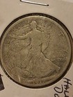 1917 Walking Liberty 90% Half Dollar,  50 Cents, 1st Year Of Issue, Rare Coin — photo 2