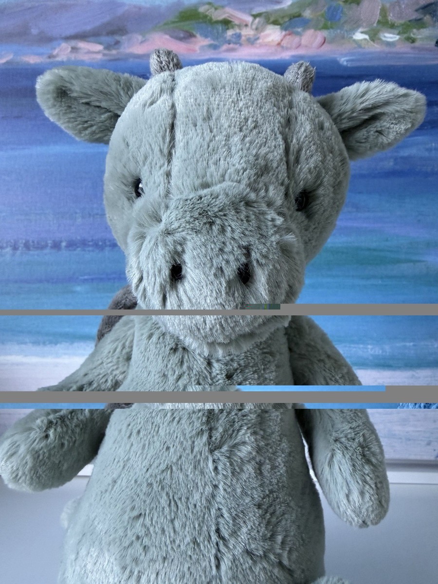 Jellycat BASHFUL DRAGON - Medium 12