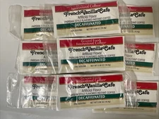 VTG General Foods International Coffees French Vanilla Decaf Parisian Style x 9