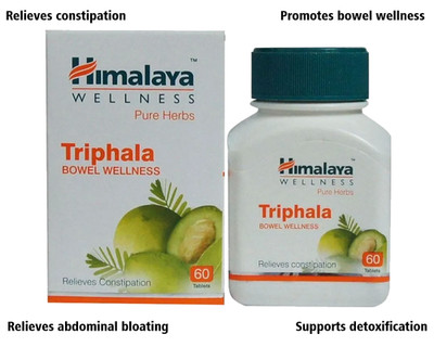 Himalaya Triphala Tablett 60 Wellness Darm Für Verstopfung & Magen Pflege
