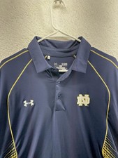 Under Armour Notre Dame Fighting Irish Title Performance Polo Mens XL