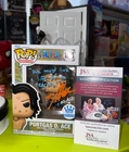 Funko Pop! One Piece Portgas D. Ace exclusive #1818 with signature