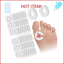 Nuanchu 72 Pcs Callus Cushions Corn Pads for Bottom of Foot Round Corn Cushions