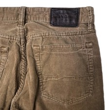 Polo Ralph Lauren Corduroy Pants Mens 30/30 Varick Slim Straight Brown Cotton