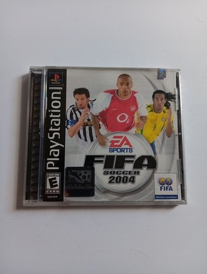 FIFA Soccer 2004 Sony PlayStation 1, 2003 Black Label BRAND NEW FACTORY SEALED 