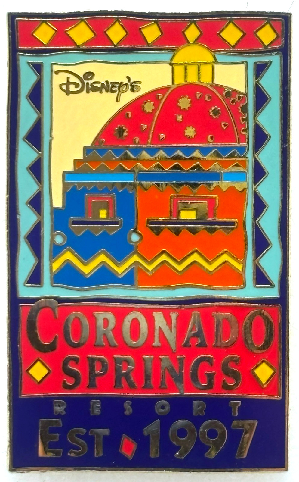 2001 - DISNEY Trading Pin - CORONADO SPRINGS RESORT - Est 1997