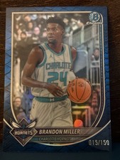 Brandon Miller 2025-26 Bowman Chrome - #89 Blue Reptilian  /150