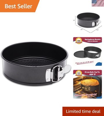 9 Inch Non-stick Cheesecake Pan Springform Pan with Removable Bottom/Leakproo...