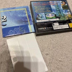 Saturn Luna 2 Eternal Blue obi Japan	ea