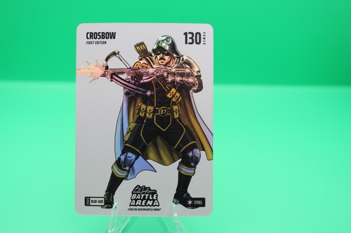 2026 Bo Jackson Battle Arena `Crossbow` Sidney Crosby Blizzard Battlefoil Steel
