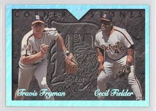 1995 Leaf Corner Stones Cecil Fielder Travis Fryman #2 0f8