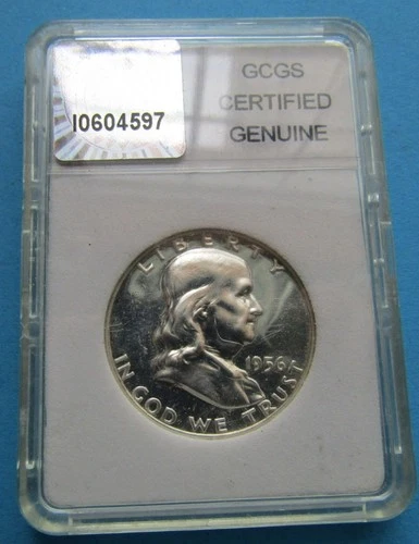 1956 Franklin Half Dollar Proof 68