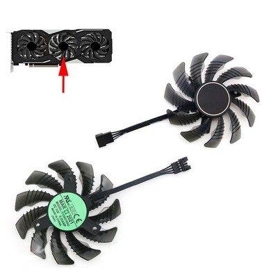 GTX1660 1660S 1660ti 77mm Cooling Fan Replacement for Gigabyte Graphics Card