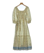 Christy Dawn Dresses YellowxNavyxBlue(Flower Pattern) XS 2200631204411