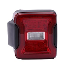 LED Tail Lights Assembly for 2018-2022 Wrangler 68434890AB Driver Side Black