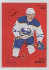 2022-23 Skybox Metal Universe PMG Red 1/90 Victor Olofsson #63 0y85