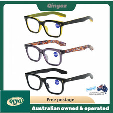 Stylish Durable Magnifying Eyewear Fashion Blue Light Blocking Reading Glasses